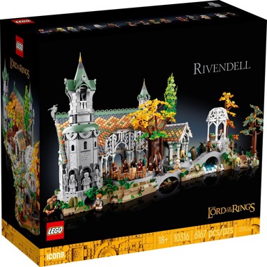 LEGO Icons, Gospodar prstenova: Rivendell, 10316