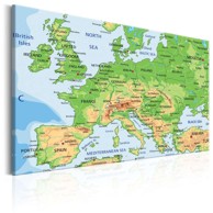Slika Map of Europe 90x60