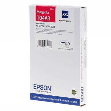 EPSON Tinta C13T04A34N XXL, 69 ml, magenta