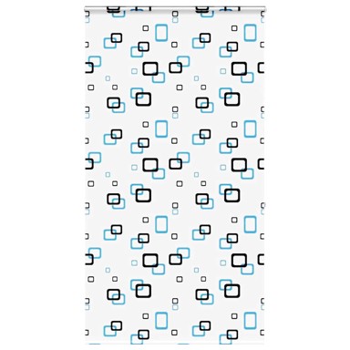 Rolo zavjesa za tuš s kazetom, 120x240 cm, širina tkanine 116 cm