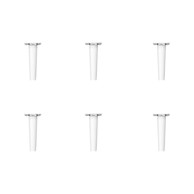 HAMMEL FIRNITURE Noge od bukovog drveta 6 kom Mistral , bijele