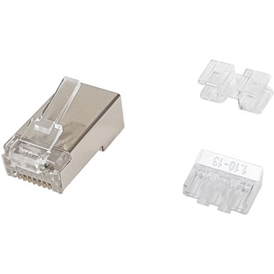 EQUIP Konektori RJ45 Cat 6A, 100 kom, oklopljeni