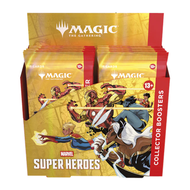 MAGIC: THE GATHERING Kolekcionarski booster paket, Marvel Super Heroes Collector Booster Display