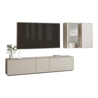 HAMMEL FURNITURE Svijetlo sivi televizor 226x46 cm Edge by Hammel