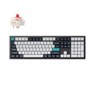 KEYCHRON Bežična mehanička tipkovnica Q6 Max, RGB, Gateron Jupiter Red Switch, US Layout, crna