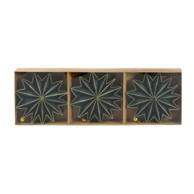 Božićni ukras od papira 3/1 zeleni