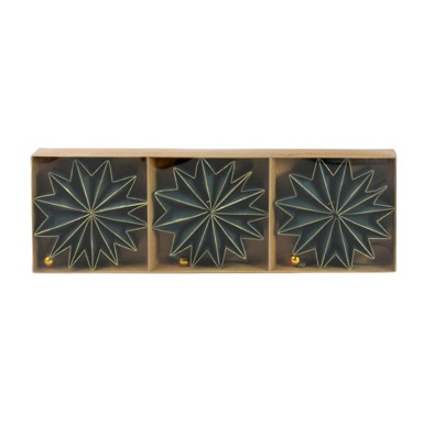 Božićni ukras od papira 3/1 zeleni