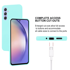 GOOSPERY Zaštitna maska SOFT FEELING, za Samsung Galaxy A14, mint