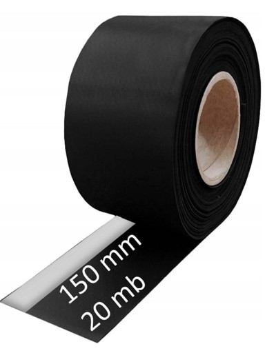 EPDM pregača s butilnom trakom 150 mm membrana za nepropusnu ugradnju i hidroizolaciju, 20 m