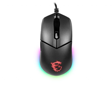 MSI Miš Clutch GM11, žičani, crni