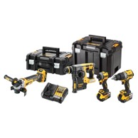 DEWALT Kombinirani set DCK429P3T-QW 18V, crna/žuta