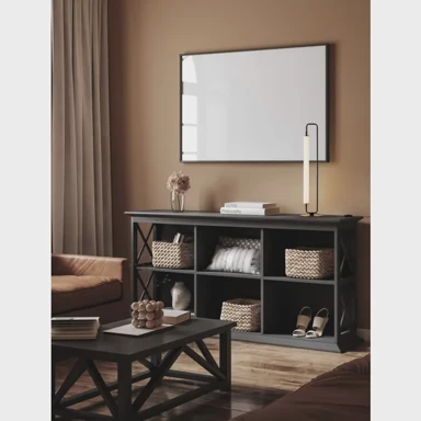 NOVA LUCE Stolna lampa Wetro, LED 20W, 3000K, 1359 lm, crna