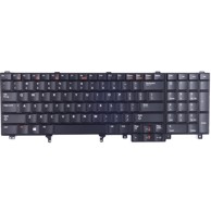 DELL Gaming tipkovnica E6520 E6530 E5520, LED pozadinsko osvjetljenje, crna