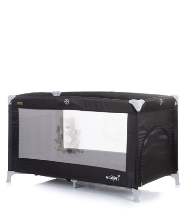 CHIPOLINO Putni krevetić Capri, crna