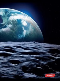 TARGET Bilježnica Space A4, linije, 52 lista, meki uvez