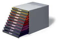 DURABLE Organizator dokumenata VARICOLOR 10, plastični, višebojni