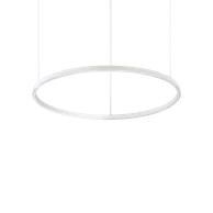 IDEAL LUX Visilica Oracle Slim ID229485, LED, SP, D070 Round, 3000 K, on-off, bijela