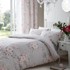CATHERINE LANSFIELD Posteljina Canterbury Floral za bračni krevet/za produženi krevet 230x220 cm siva