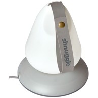 SHNUGGLE Prijenosna noćna lampa Moonlight, s indikatorom temperature