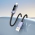 BWOO Kabel USB-A na Lightning 3A s LED zaslonom 1 m