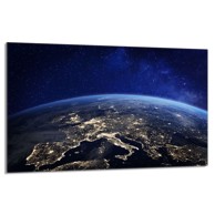 TMK Staklena zaštita za štednjak ili ploču za kuhanje 80x52, zemlja