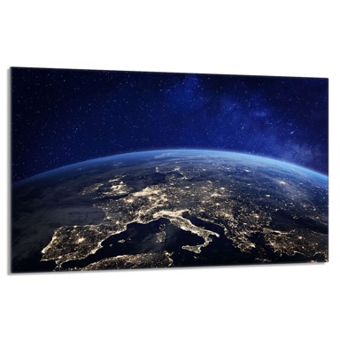 TMK Staklena zaštita za štednjak ili ploču za kuhanje 80x52, zemlja