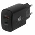 MANHATTAN Kućni punjač 102148, PD, 27W, 1xUSB-C, 1xUSB-A, crni