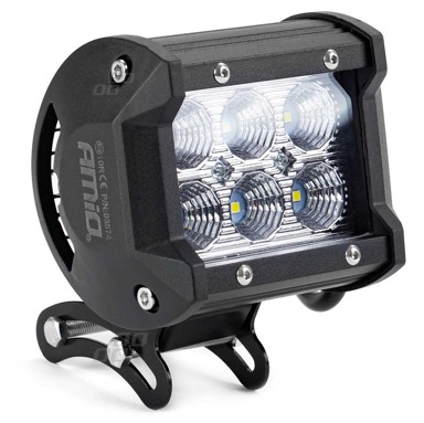 AMIO Svjetlo za vožnju, AWL17, 6 LED FLOOD, 9-36V, bijelo