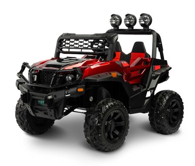 Terenski auto Timus, na akumulator, crveni