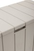 ROJAPLAST Kutija za odlaganje BRAVO, 270 l, svijetlo siva