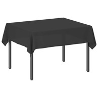 Tkanina za stol 5 kom. 140 x 160 cm od poliestera, tamnosiva