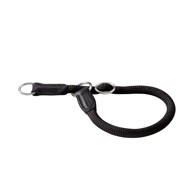 HUNTER Poludavilica za pse Freestyle M/L 50 cm najlon crna