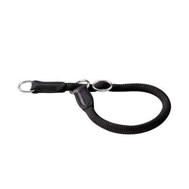 HUNTER Poludavilica za pse Freestyle M/L 50 cm najlon crna