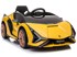 Auto na akumulator Lamborghini Sian, žuti