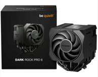BE QUIET! Hladnjak za procesor DARK ROCK PRO 6, 135 mm + 120 mm, Intel 1851/1700 i AMD AM5/AM4, crna