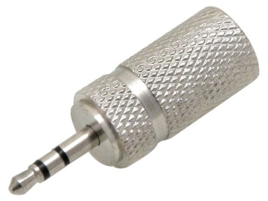 BLOW Pretvornik Jack 2,5 mm muški na Jack 3,5 mm ženski stereo, metalni