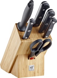 ZWILLING Set blok za noževe Gourmet, 7 kom., bambus