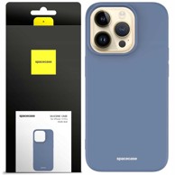 SPACECASE Silikonska maskica za Apple iPhone 14 Pro Max, plava