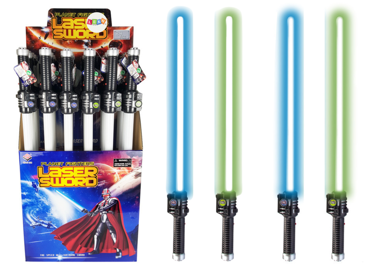 Svemirski svjetlosni mač sa zvučnim efektima 67 cm - boju šaljemo nasumično
