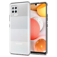 SPIGEN Silikonska maskica Liquid Crystal (ACS02114), za Samsung Galaxy A42 5G, prozirna