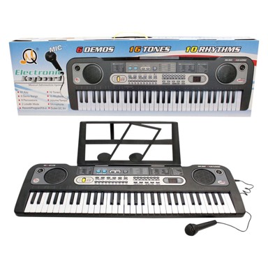 UNIKA Piano i mikrofon, 61 tipk