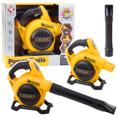 Dječji alat za puhanje lišća, zvučni efekt, žuti