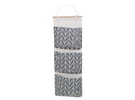 Viseća mreža za spremanje igračaka, siva