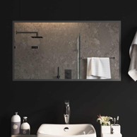 LED kupaonsko ogledalo, 90 x 50 cm, prozirno