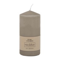 EGO DEKOR Smeđa svijeća Eco candles Top, 30 h