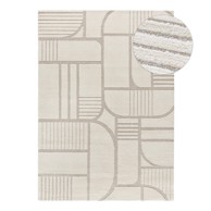 UNIVERSAL Krem tepih 80x150 cm Snowy 