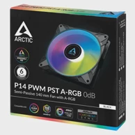 ARCTIC Ventilator za računalo P14 PWM PST A-RGB, crni