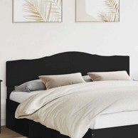 Uzglavlje za krevet 200 cm hrast, crno