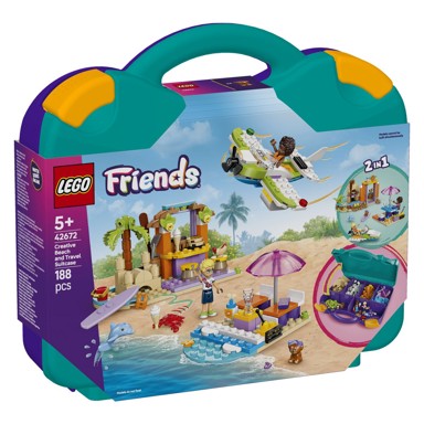 LEGO Friends Kreativni kovčeg za plažu i putovanja 42672