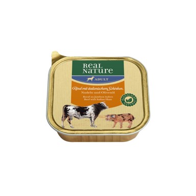 REAL NATURE Adult govedina i talijanska šunka 100 g